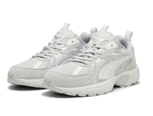 PUMA Milenio Tech Suede - Cool Light Grey 393489 02