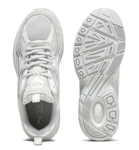 PUMA Milenio Tech Suede - Cool Light Grey 393489 02