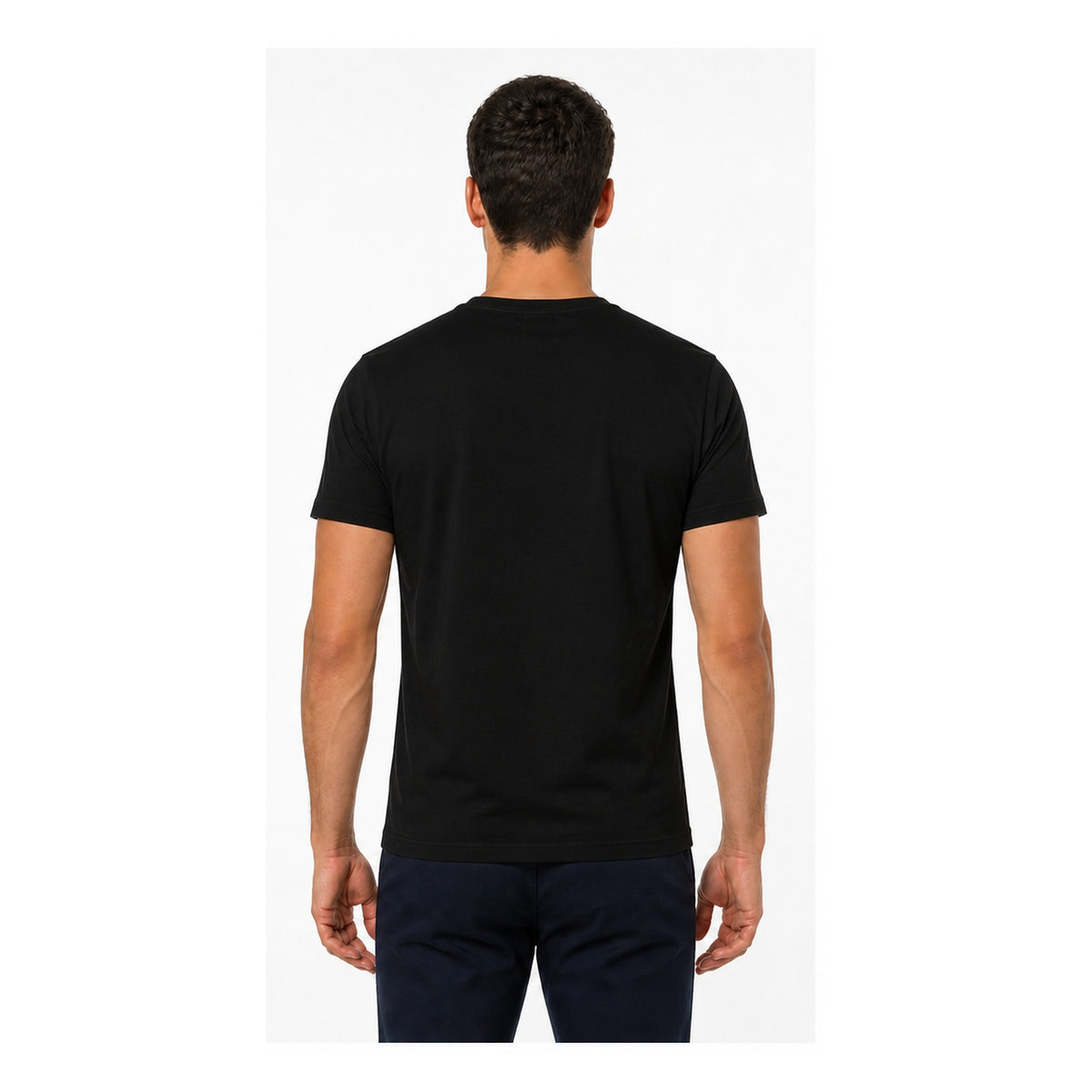 CAVALLI CLASS Crew neck T-shirt Single pack Black