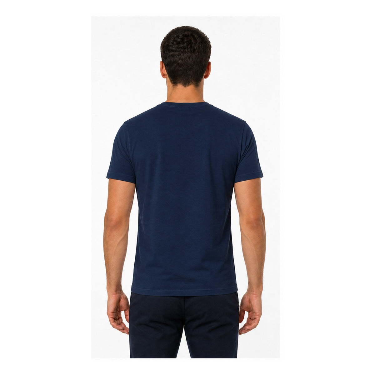CAVALLI CLASS Crew neck T-shirt Single pack Navy