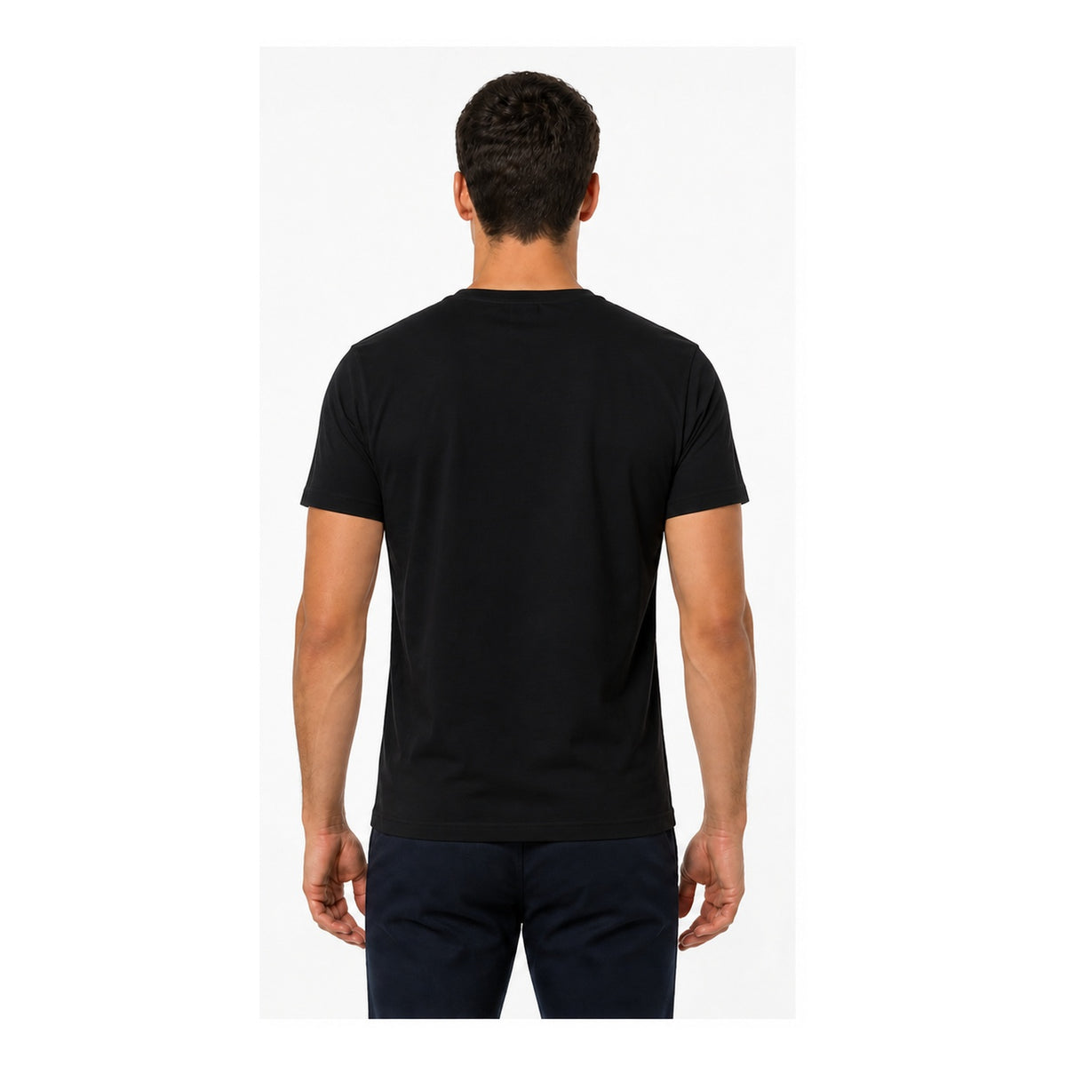 CAVALLI CLASS Crew neck T-shirt Single pack Black
