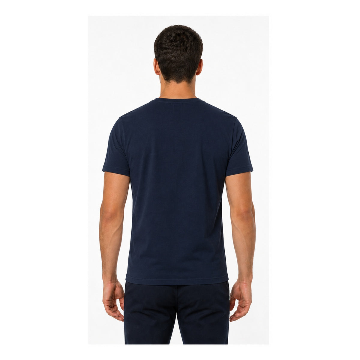 CAVALLI CLASS Crew neck T-shirt Single pack Navy