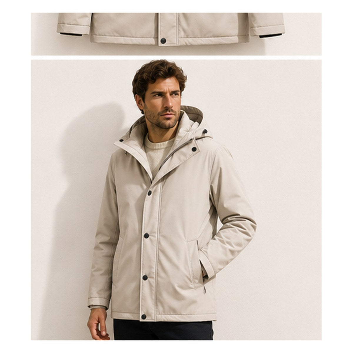RETRO MONREALE Jackets Beige AW 26-27
