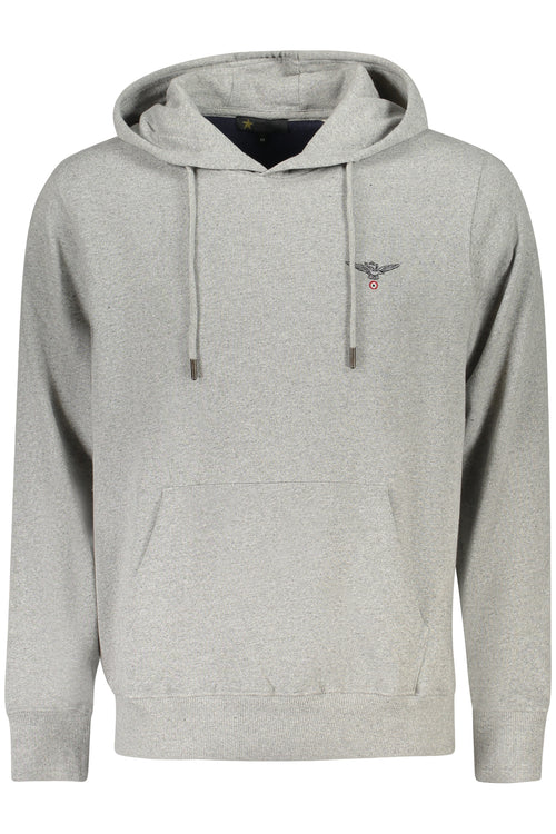 ACCADEMIA MILITARE Military Academy Men's Gray Zip-up Sweatshirt W5S6447014