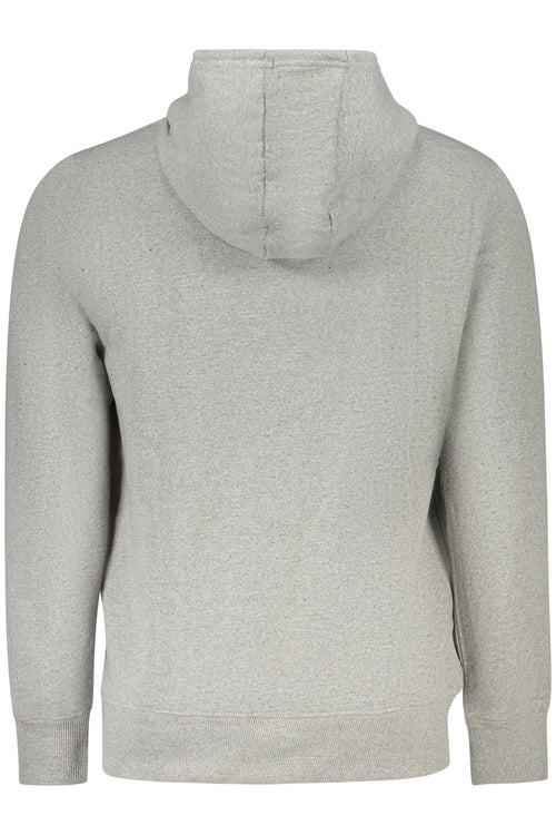 ACCADEMIA MILITARE Military Academy Men's Gray Zip-up Sweatshirt W5S6447014