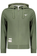 MILITARY ACADEMY MEN'S GREEN ZIP-UP SWEATSHIRT