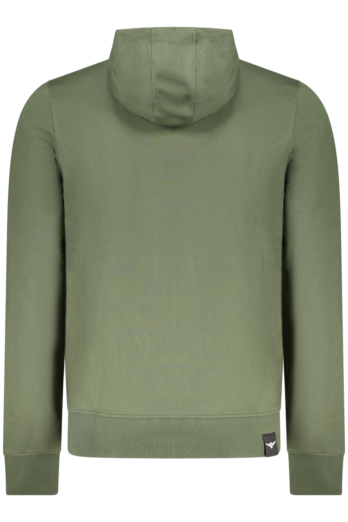 MILITARY ACADEMY MEN'S GREEN ZIP-UP SWEATSHIRT