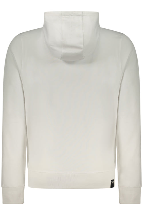 ACCADEMIA MILITARE Military Academy Men's White Zip-up Sweatshirt S6S669-5731