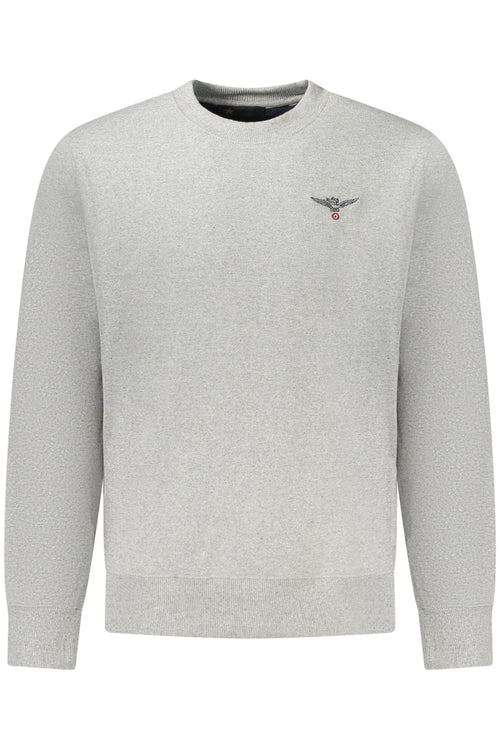 ACCADEMIA MILITARE Military Academy Men's Zip-up Sweatshirt Grey W5S6437014