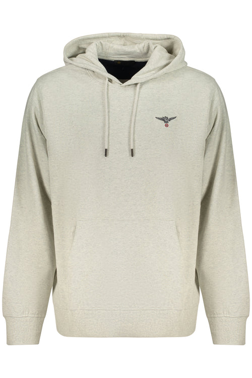 ACCADEMIA MILITARE Military Academy Men's Zip-up Sweatshirt Grey W5S6447014