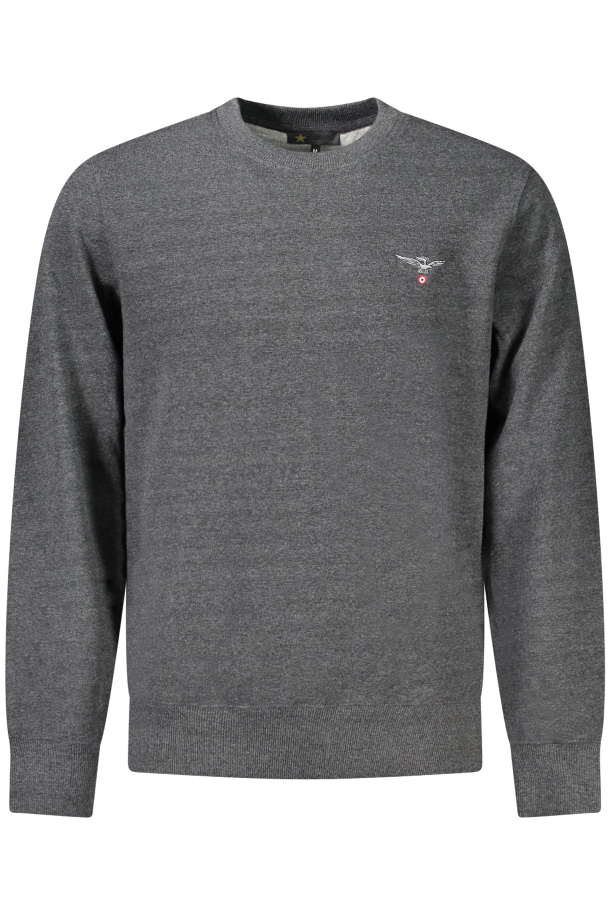MILITARY ACADEMY MEN'S ZIP-UP SWEATSHIRT GREY