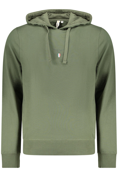 ACCADEMIA MILITARE Military Academy Men's Zip-up Sweatshirt Green S6S669-5731