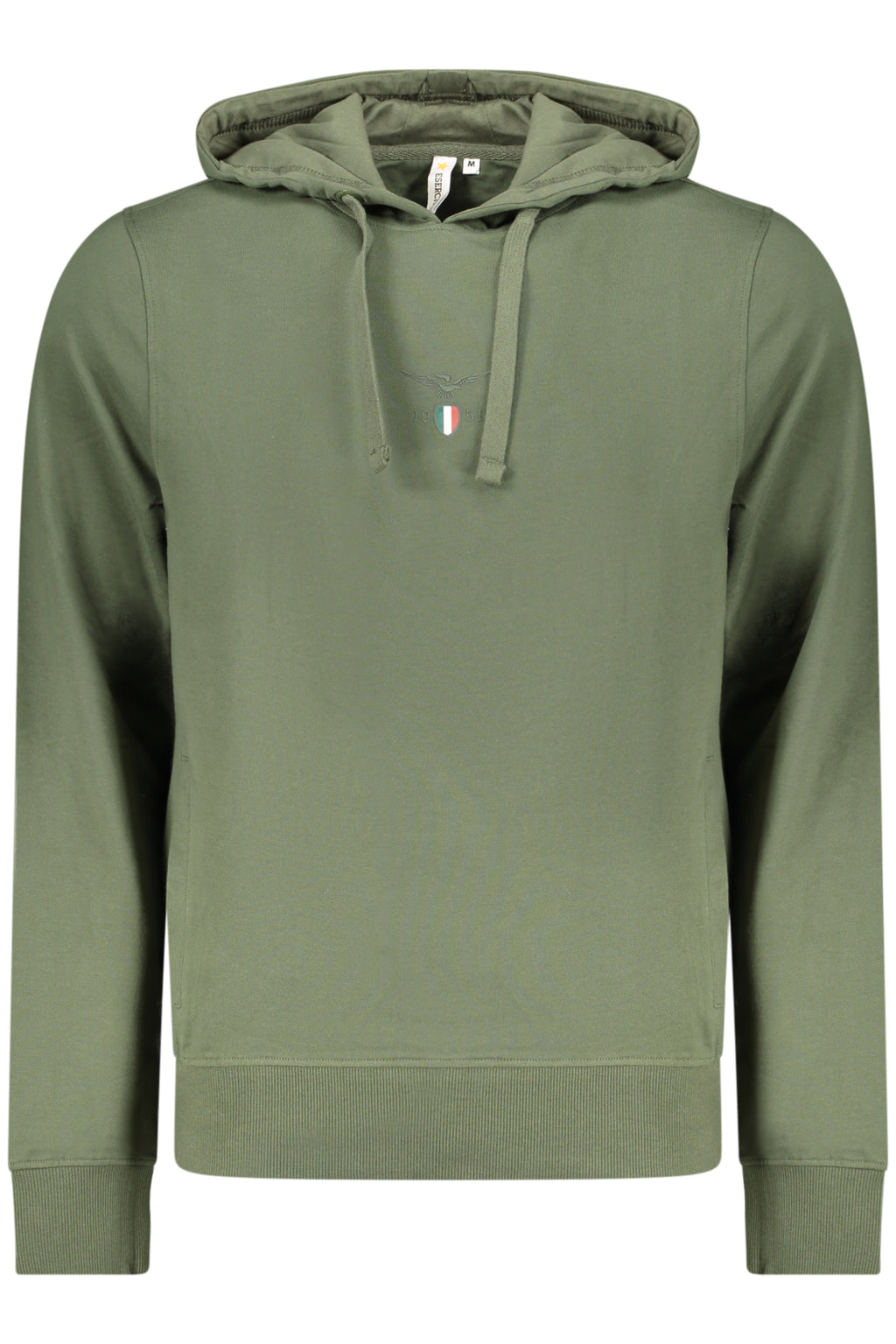 MILITARY ACADEMY MEN'S ZIP-UP SWEATSHIRT GREEN