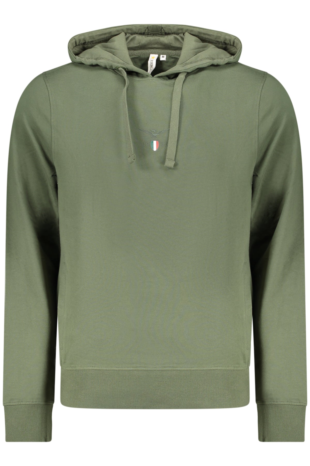 MILITARY ACADEMY MEN'S ZIP-UP SWEATSHIRT GREEN