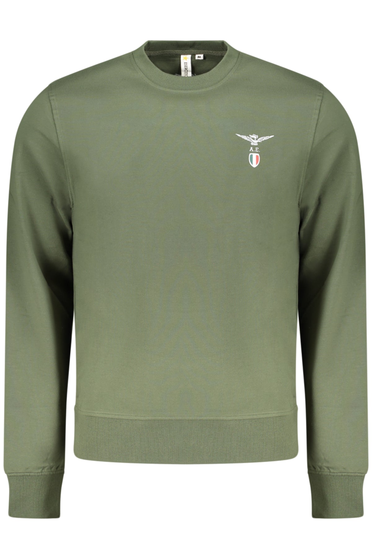 MILITARY ACADEMY MEN'S ZIP-UP SWEATSHIRT GREEN