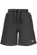 MILITARY ACADEMY MEN'S BLACK SHORT TRACKSUIT TROUSERS