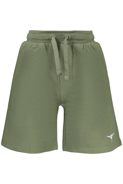 ACCADEMIA MILITARE Military Academy Men's Green Short Tracksuit Trousers S6S671-5731