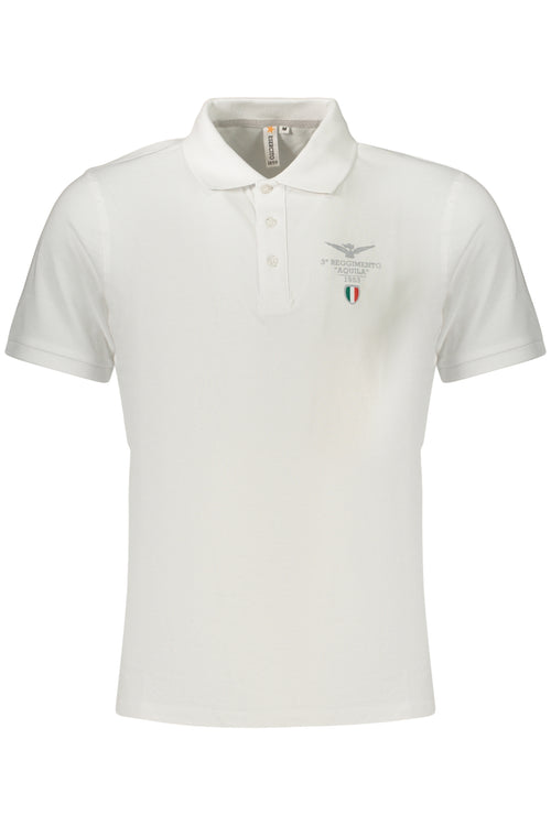 ACCADEMIA MILITARE Military Academy Men's Short-sleeved Polo Shirt White S6S6755584