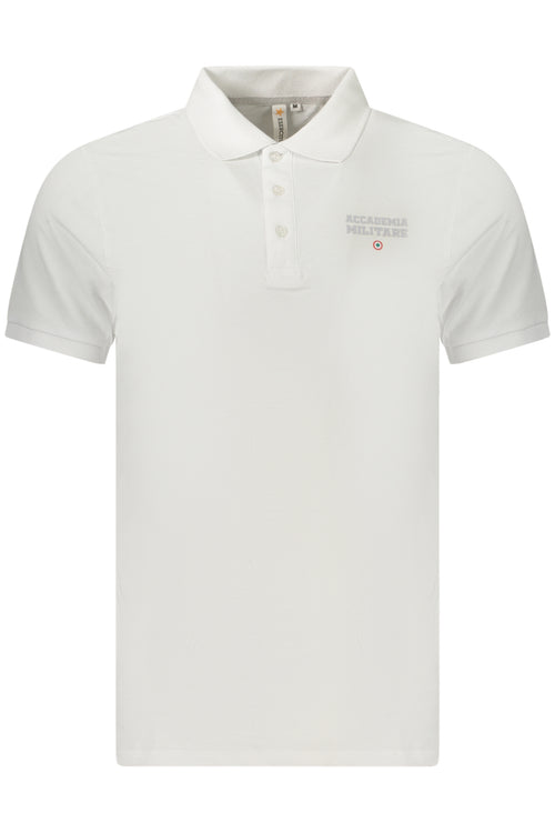 ACCADEMIA MILITARE Military Academy Men's Short-sleeved Polo Shirt White S6S6735584