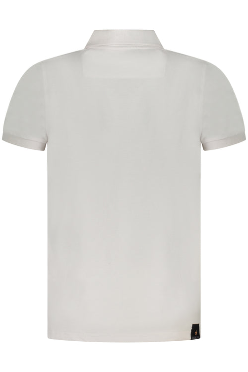 ACCADEMIA MILITARE Military Academy Men's Short Sleeve Polo White S5S633-5584
