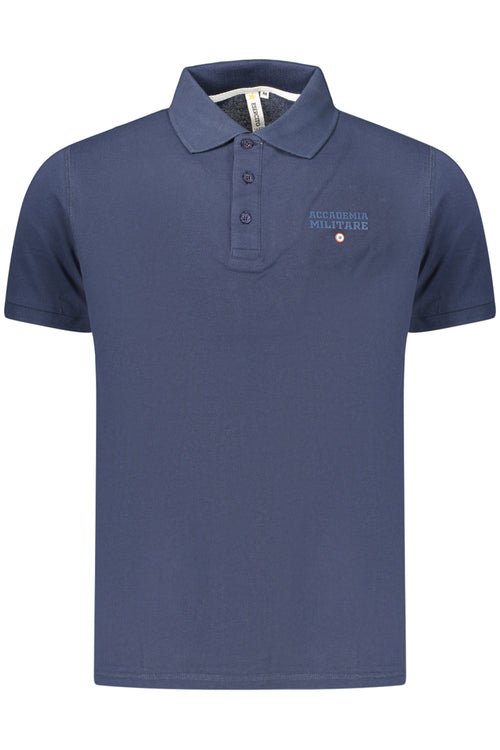 ACCADEMIA MILITARE Military Academy Men's Short-sleeved Polo Shirt Blue S6S6735584