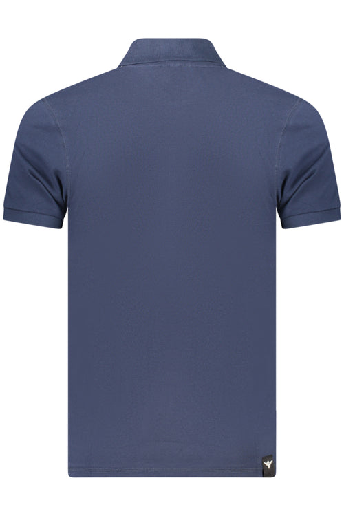 ACCADEMIA MILITARE Military Academy Men's Short-sleeved Polo Shirt Blue S6S6725584