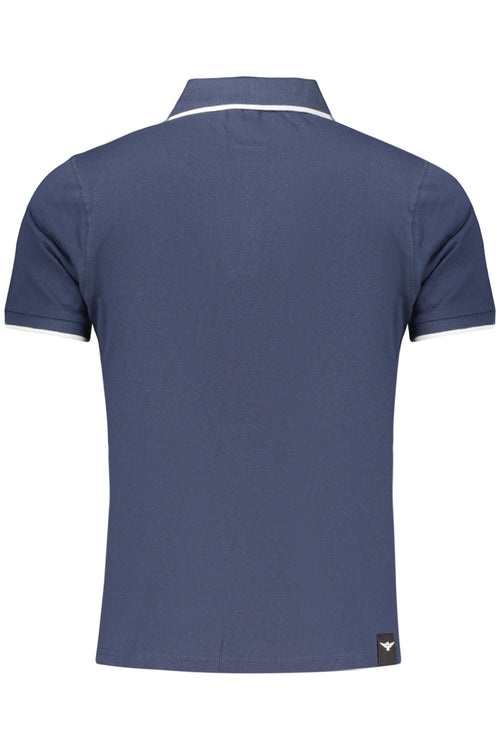 ACCADEMIA MILITARE Military Academy Men's Short-sleeved Polo Shirt Blue S6S6745584