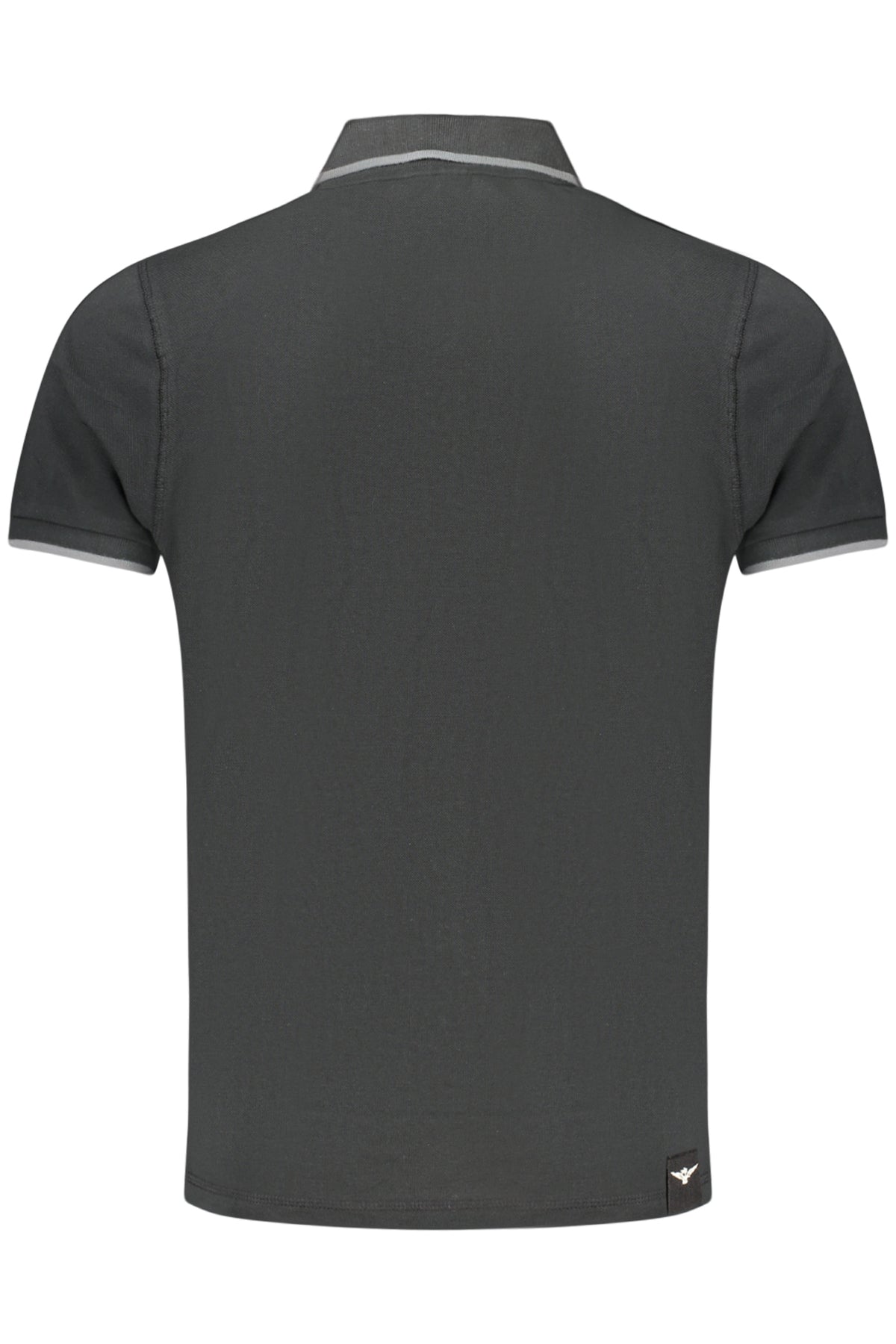 ACCADEMIA MILITARE Military Academy Men's Black Short-sleeve Polo Shirt S6S6745584
