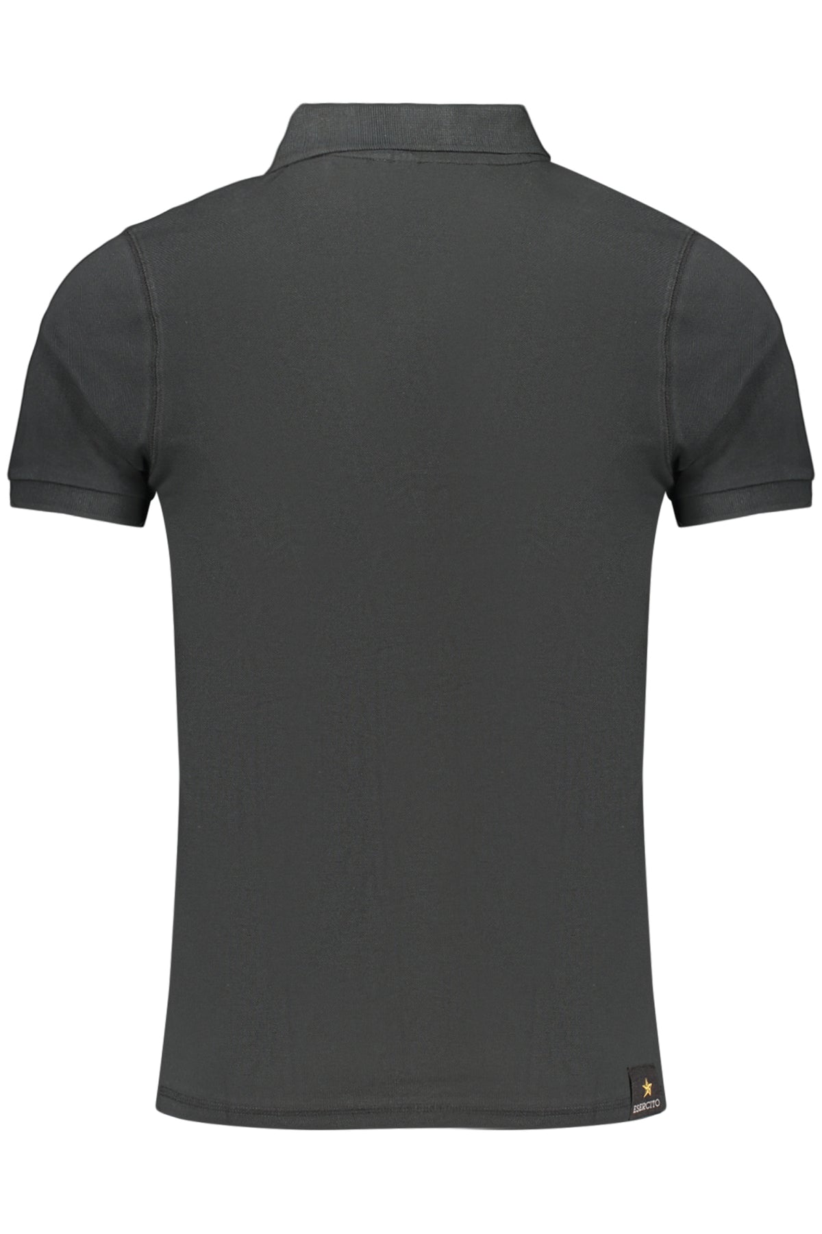 ACCADEMIA MILITARE Military Academy Men's Black Short-sleeve Polo Shirt S6S6735584
