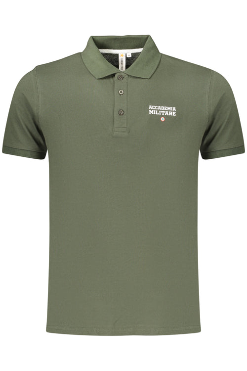ACCADEMIA MILITARE Military Academy Men's Short-sleeved Polo Shirt Green S6S6735584