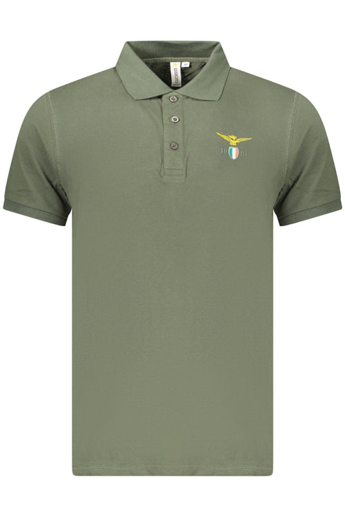 ACCADEMIA MILITARE Military Academy Men's Short-sleeved Polo Shirt Green S6S6765584