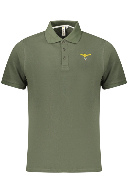 ACCADEMIA MILITARE Military Academy Men's Short-sleeved Polo Shirt Green S6S6745584