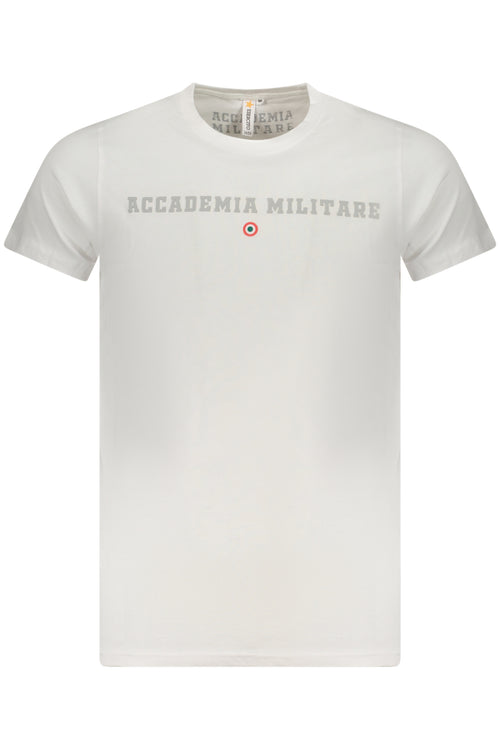 ACCADEMIA MILITARE Military Academy Short Sleeve T-shirt Men White S5S637-5586