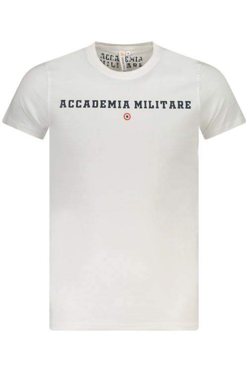 ACCADEMIA MILITARE Military Academy Short Sleeve T-shirt Men White S5S641-5586