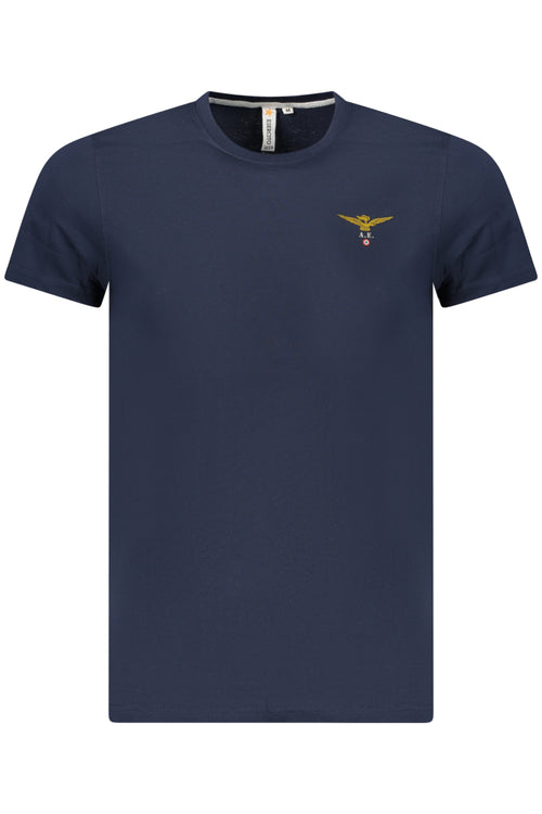 ACCADEMIA MILITARE Military Academy Men's Short-sleeved T-shirt Blue S6S6805586
