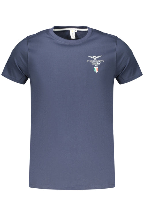 ACCADEMIA MILITARE Military Academy Men's Short-sleeved T-shirt Blue S6S6815586