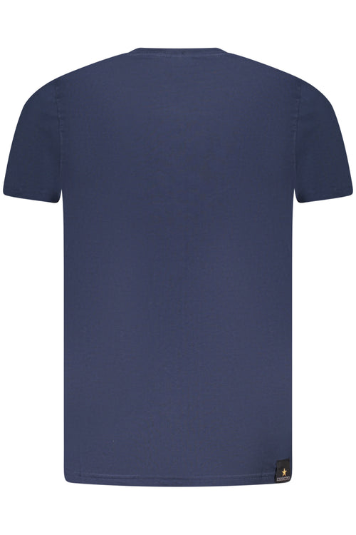 ACCADEMIA MILITARE Military Academy Men's Short Sleeve T-shirt Blue S5S638-5586