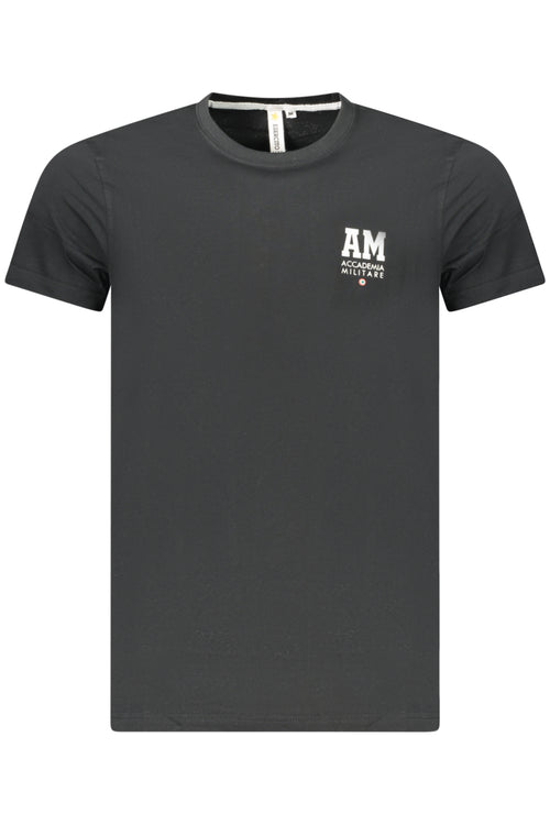 ACCADEMIA MILITARE Military Academy Men's Black Short-sleeve T-shirt S6S6795586