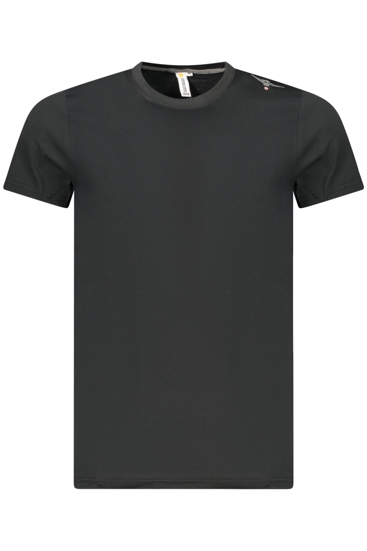 ACCADEMIA MILITARE Military Academy Men's Black Short-sleeve T-shirt S6S6775586