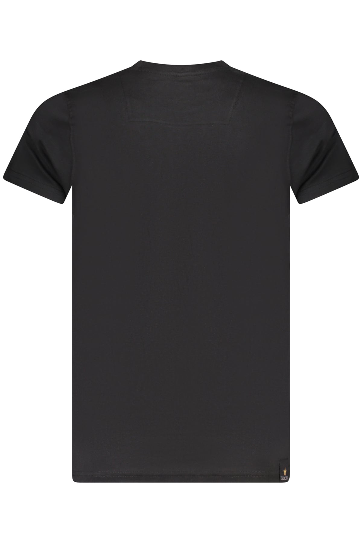 ACCADEMIA MILITARE Military Academy Black Men's Short Sleeve T-shirt S5S641-5586