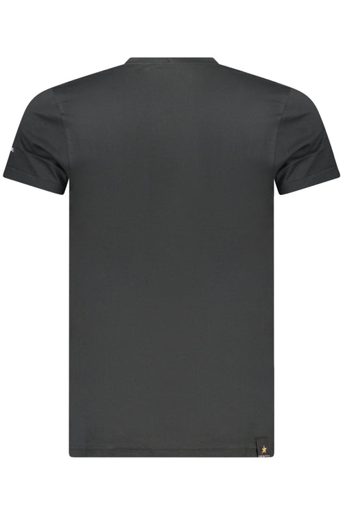 ACCADEMIA MILITARE Military Academy Men's Black Short-sleeve T-shirt S6S6795586