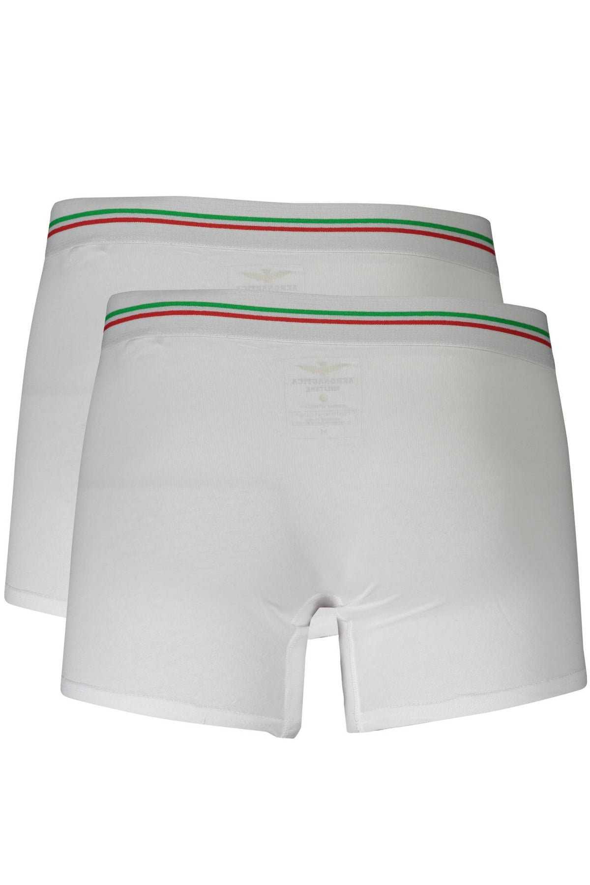 AERONAUTICA MILITARE Men's Boxer White Bi-Pack SCOBX002J508