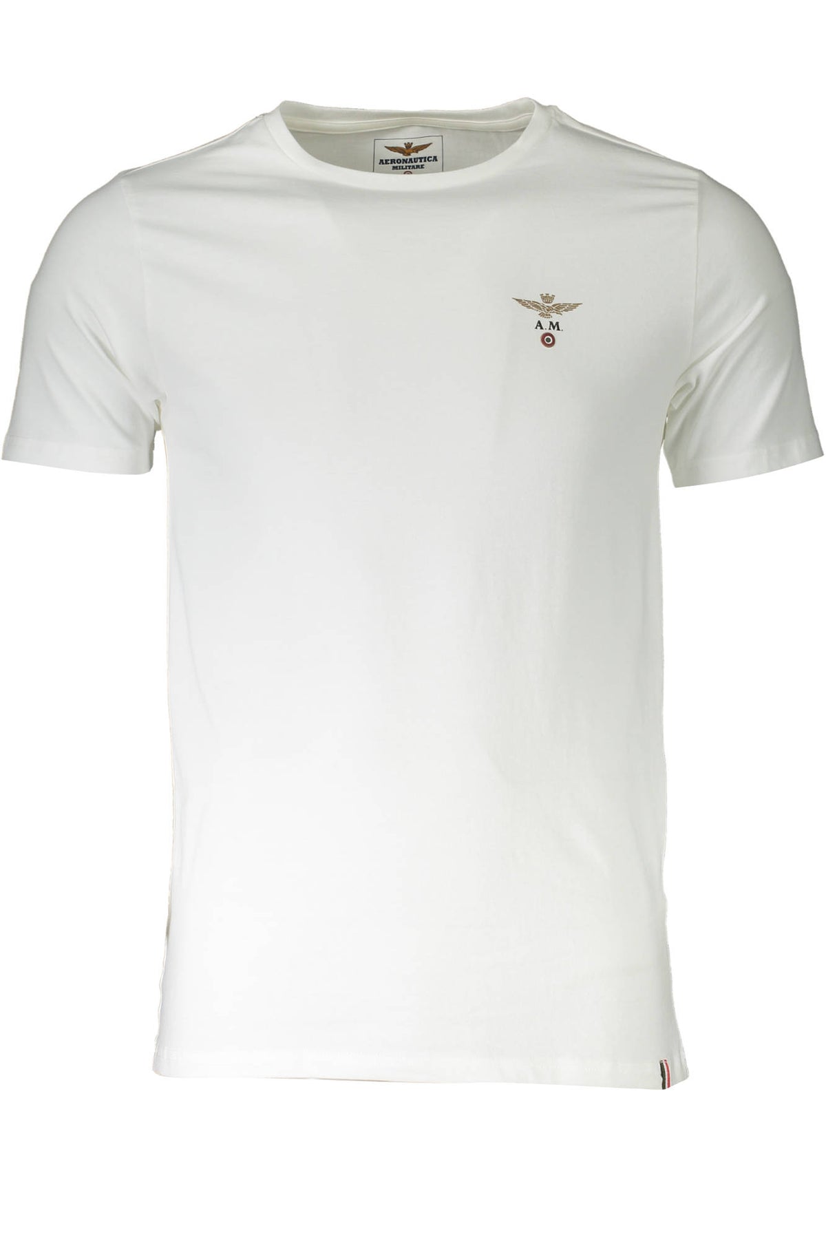 AERONAUTICA MILITARE MEN'S OUTDOOR T-SHIRT WHITE