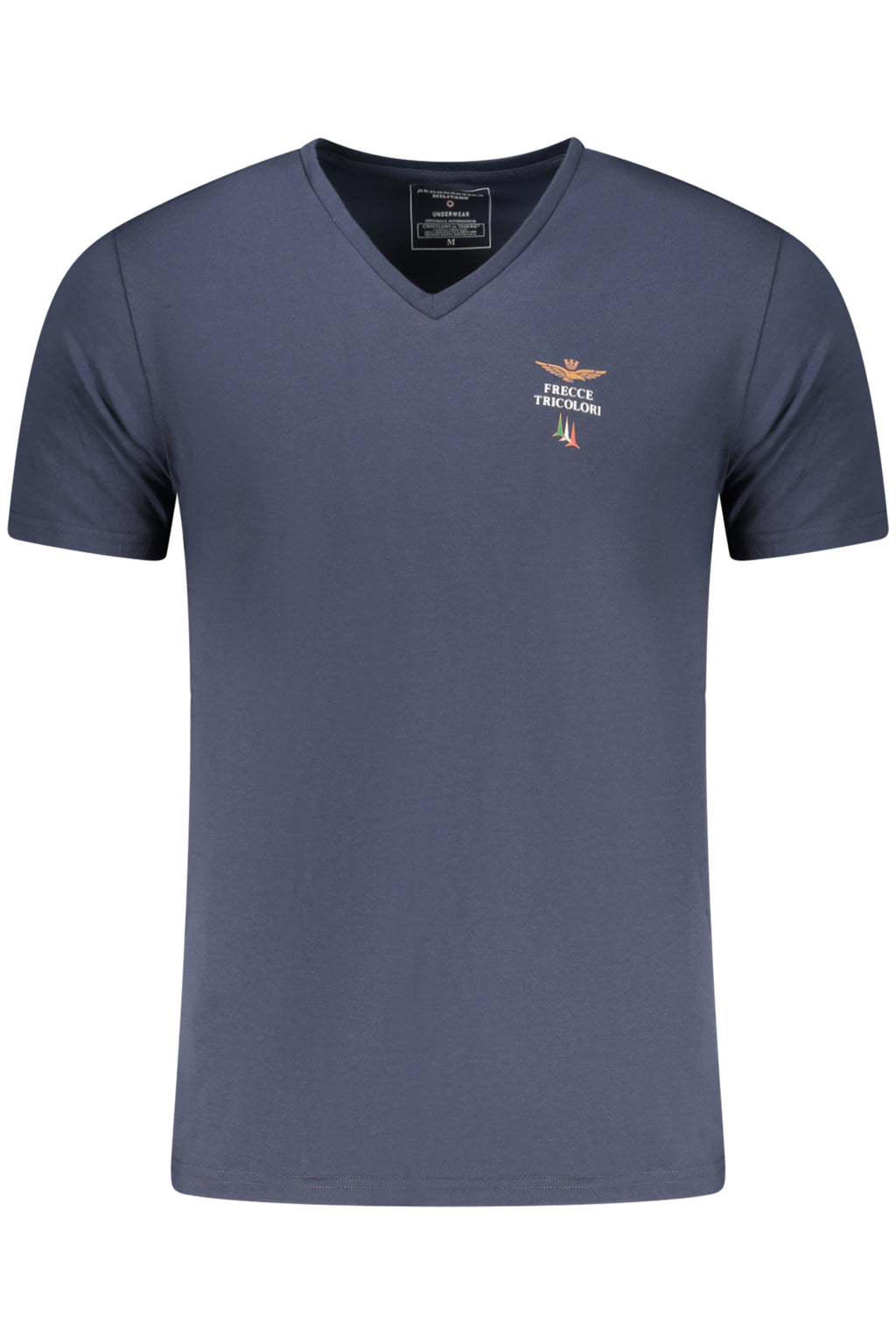 AERONAUTICA MILITARE MEN'S BLUE OUTERWEAR T-SHIRT