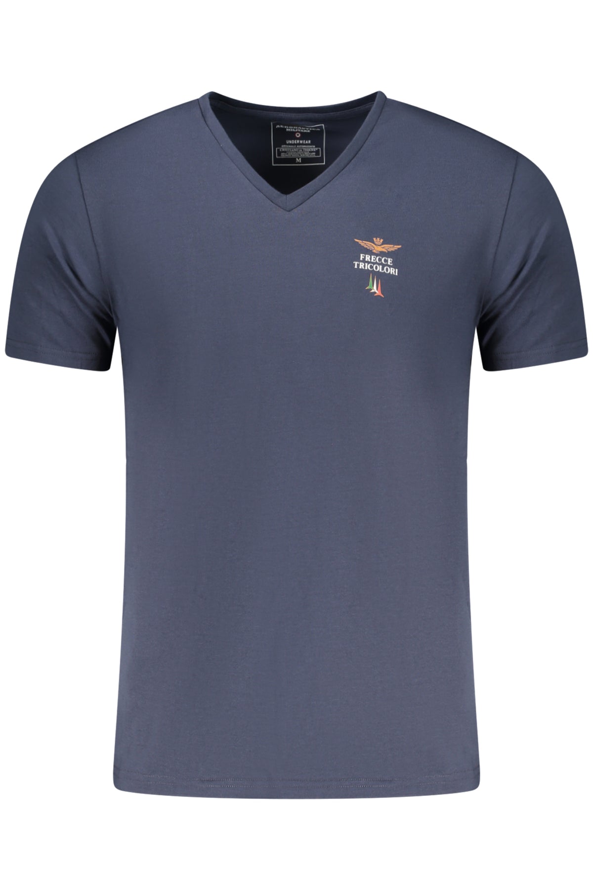 AERONAUTICA MILITARE Men's Blue Outerwear T-shirt SCOTI006J508