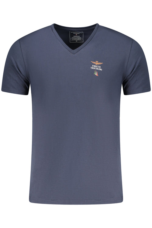 AERONAUTICA MILITARE Men's Blue Outerwear T-shirt SCOTI006J508
