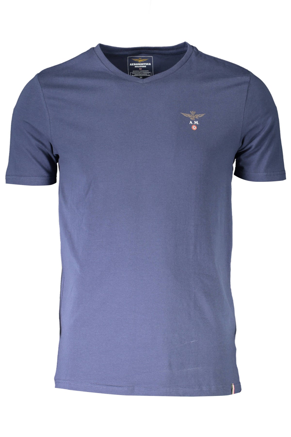 AERONAUTICA MILITARE Men's Blue Outdoor T-shirt SCOTI002J508