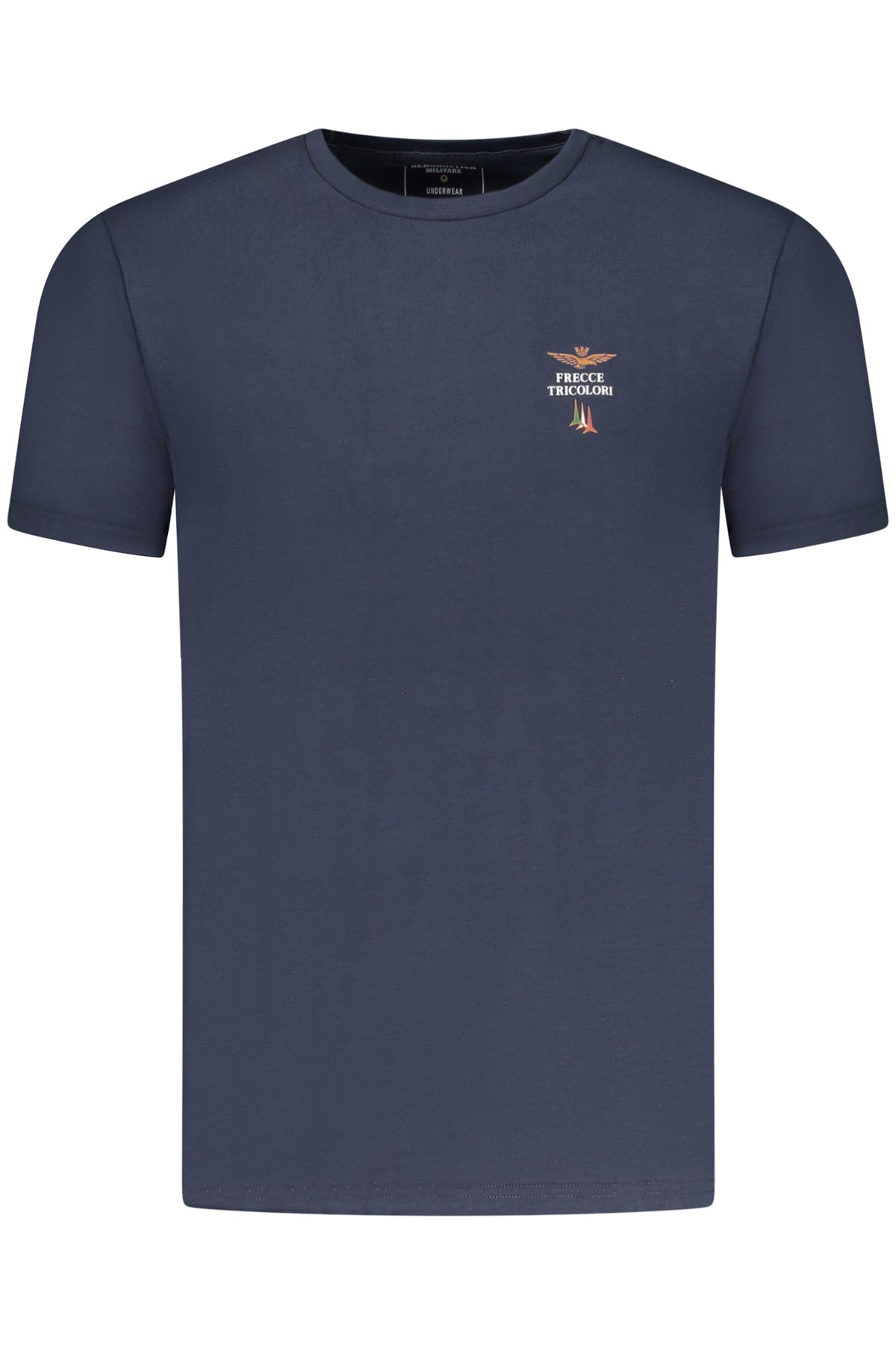 AERONAUTICA MILITARE Men's Blue Outerwear T-shirt SCOTI005J508