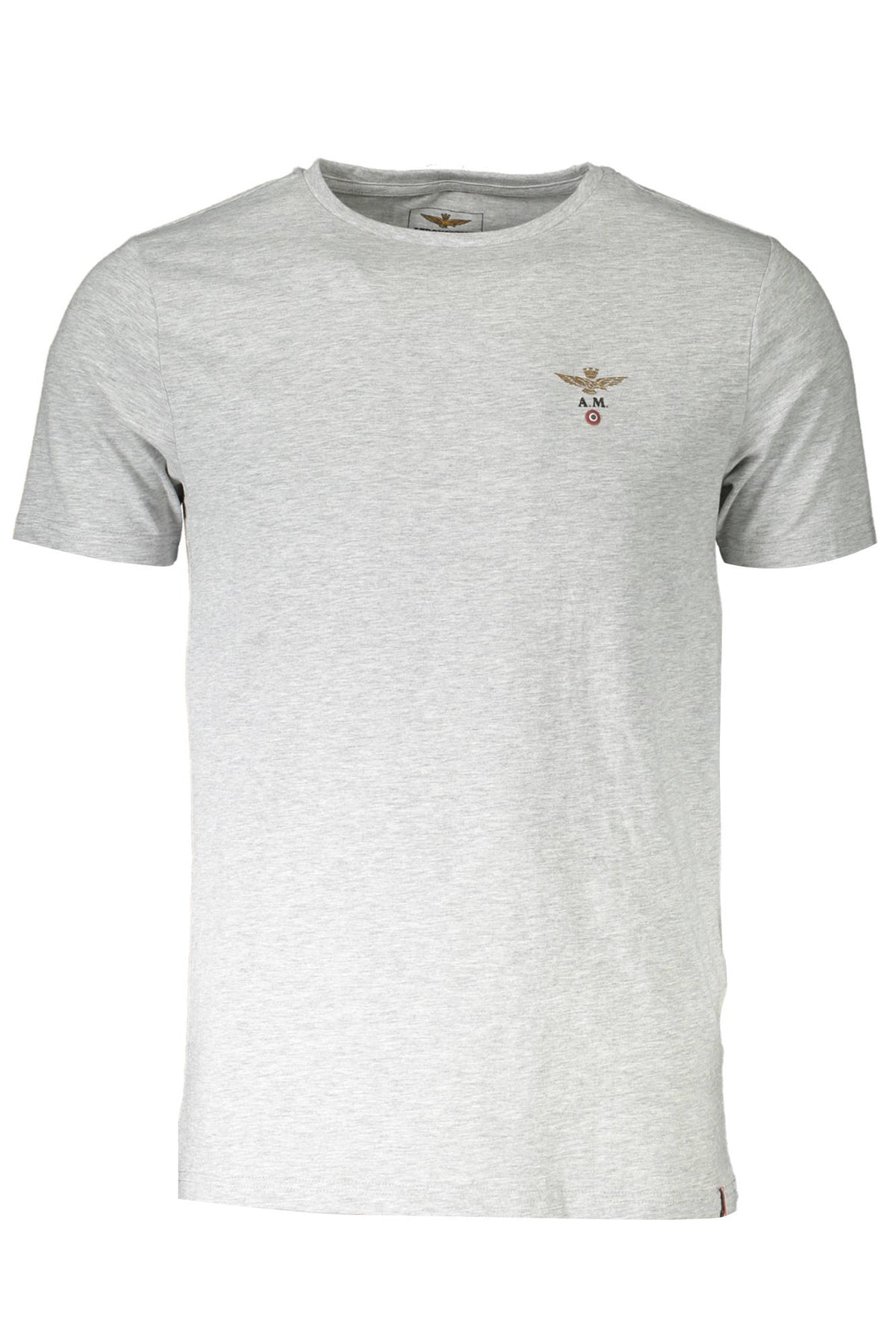 AERONAUTICA MILITARE MEN'S OUTDOOR T-SHIRT GREY