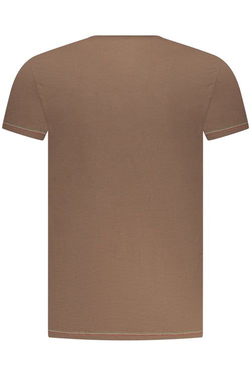 AERONAUTICA MILITARE Men's Brown Outerwear T-shirt SCOTI003J508